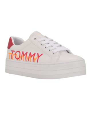 tommy hilfiger flatform sneakers