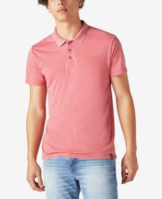 Lucky brand fashion venice burnout polo