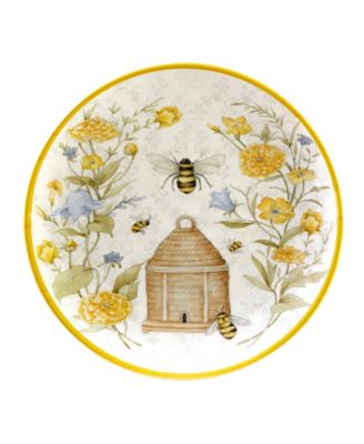 Bee Sweet Melamine Platter Set, 2 Piece