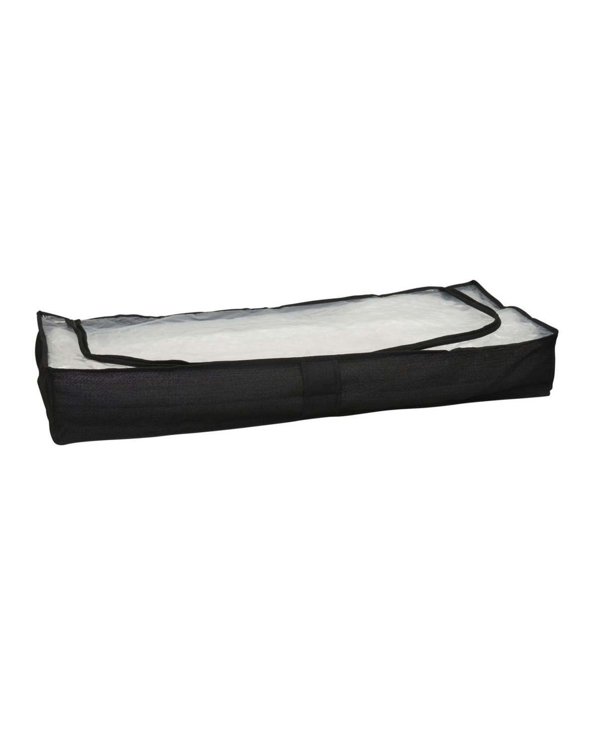 Household Essentials Under Bed Storage Bag In Black Linen
