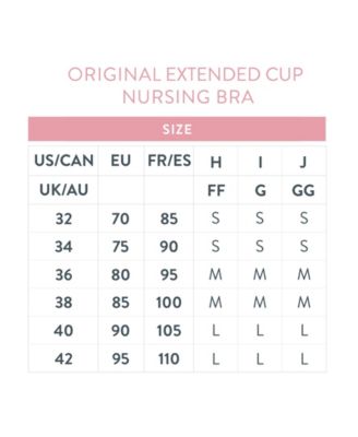 Women's Original Extended Cup Nursing Bra