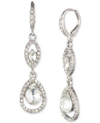 【最終値下げ】Givenchy Pave Open Tear-Shape ピアス 21198124_fpx.tif?$filterlrg$&