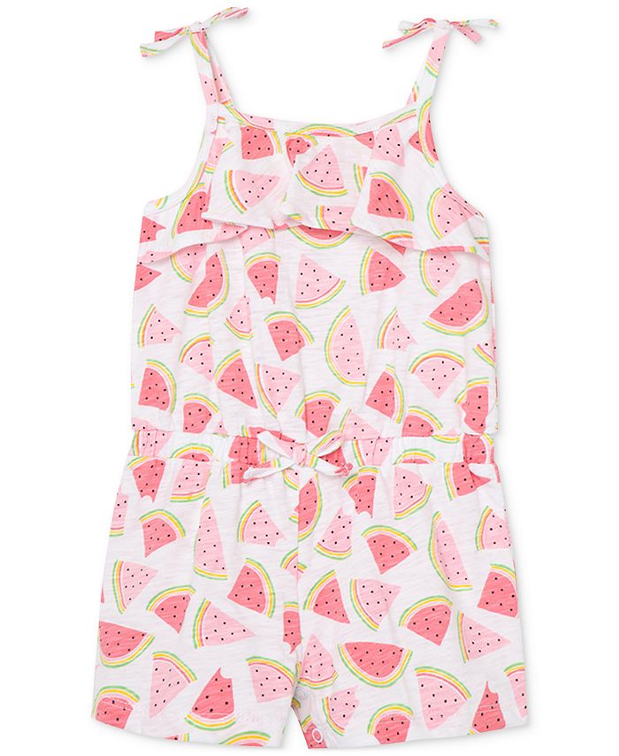 Little Me Baby Girls Watermelon Knit Romper Macy's