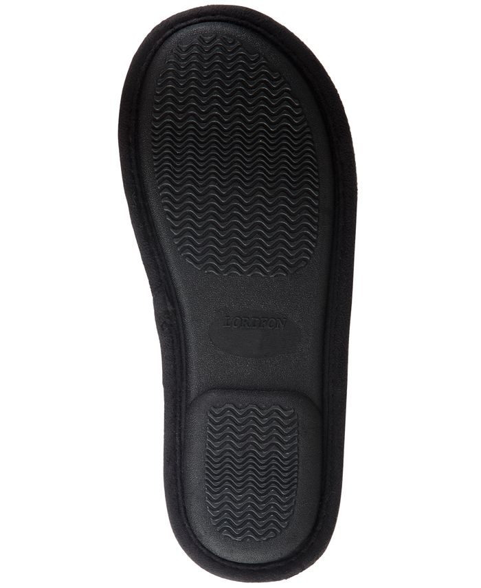 Isotoner waffle knit clog slippers deals