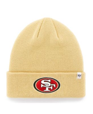 47 Brand Men's White San Francisco 49Ers Secondary Logo Knit