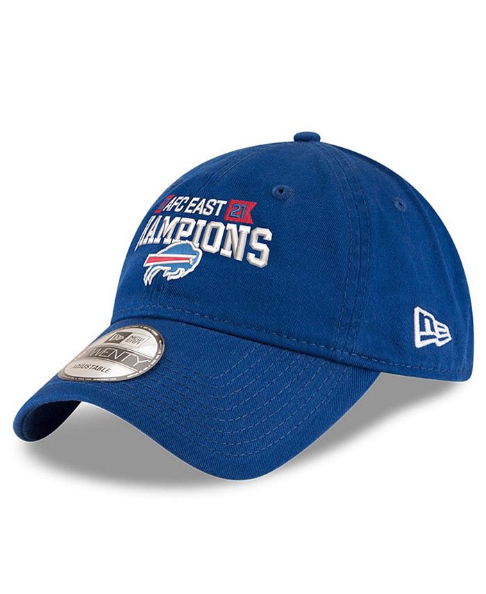 New Era Men's Royal Buffalo Bills 2021 AFC East Division Champions 9TWENTY  Adjustable Hat - Macy's