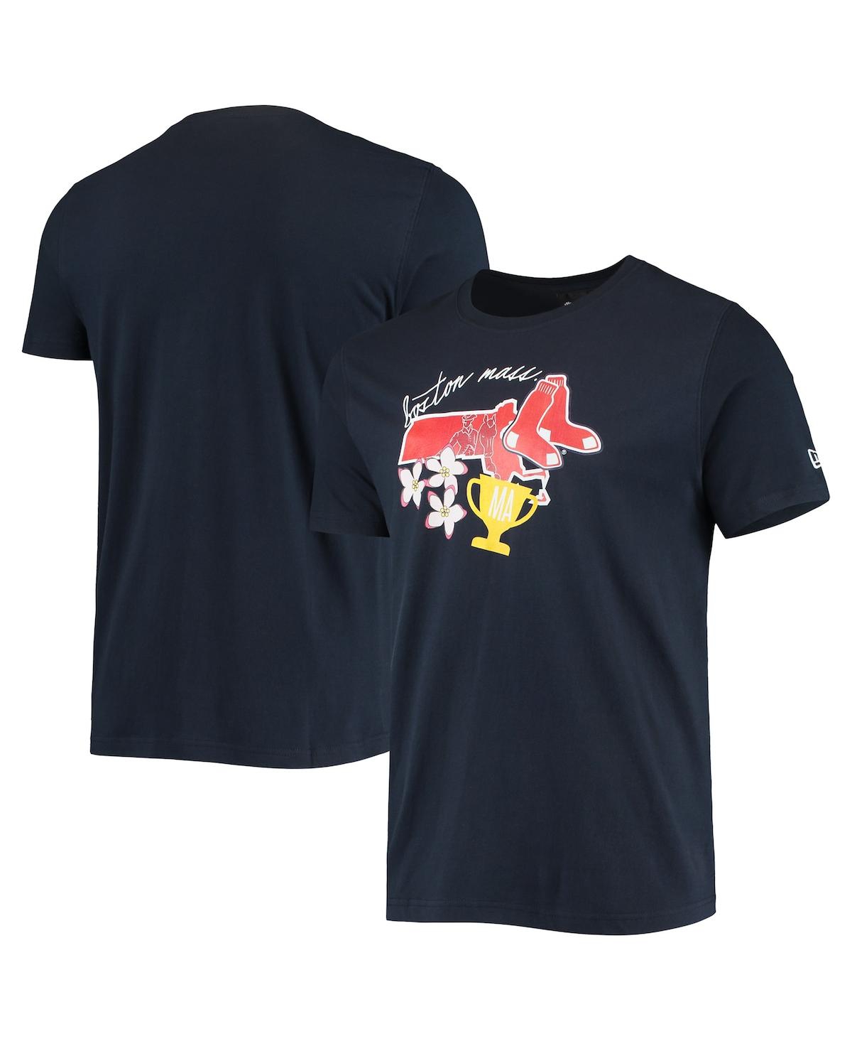 Men's New EraBoston Red Sox City Cluster T-shirt - Navy