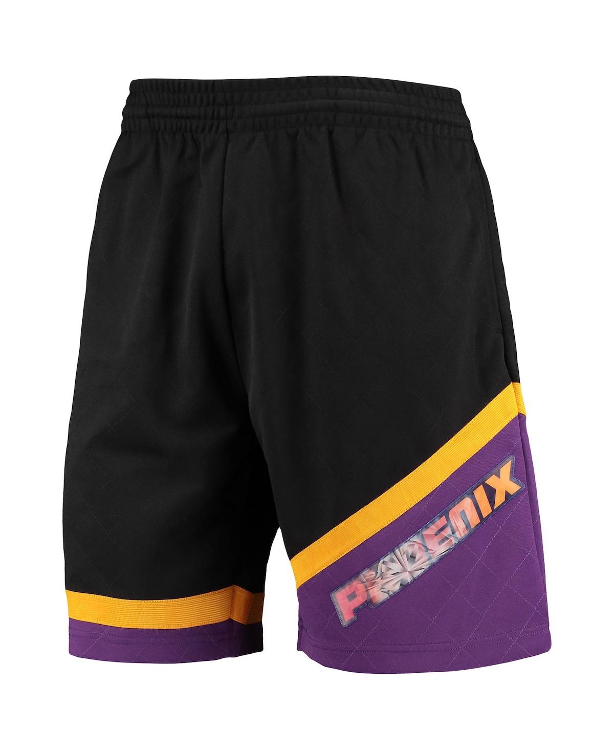 Men's Mitchell & NessPhoenix Suns Hardwood Classics 75th Anniversary Swingman Shorts - Black