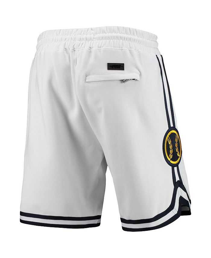 Pro Standard Men's White Milwaukee Brewers Team Logo Shorts Macy's
