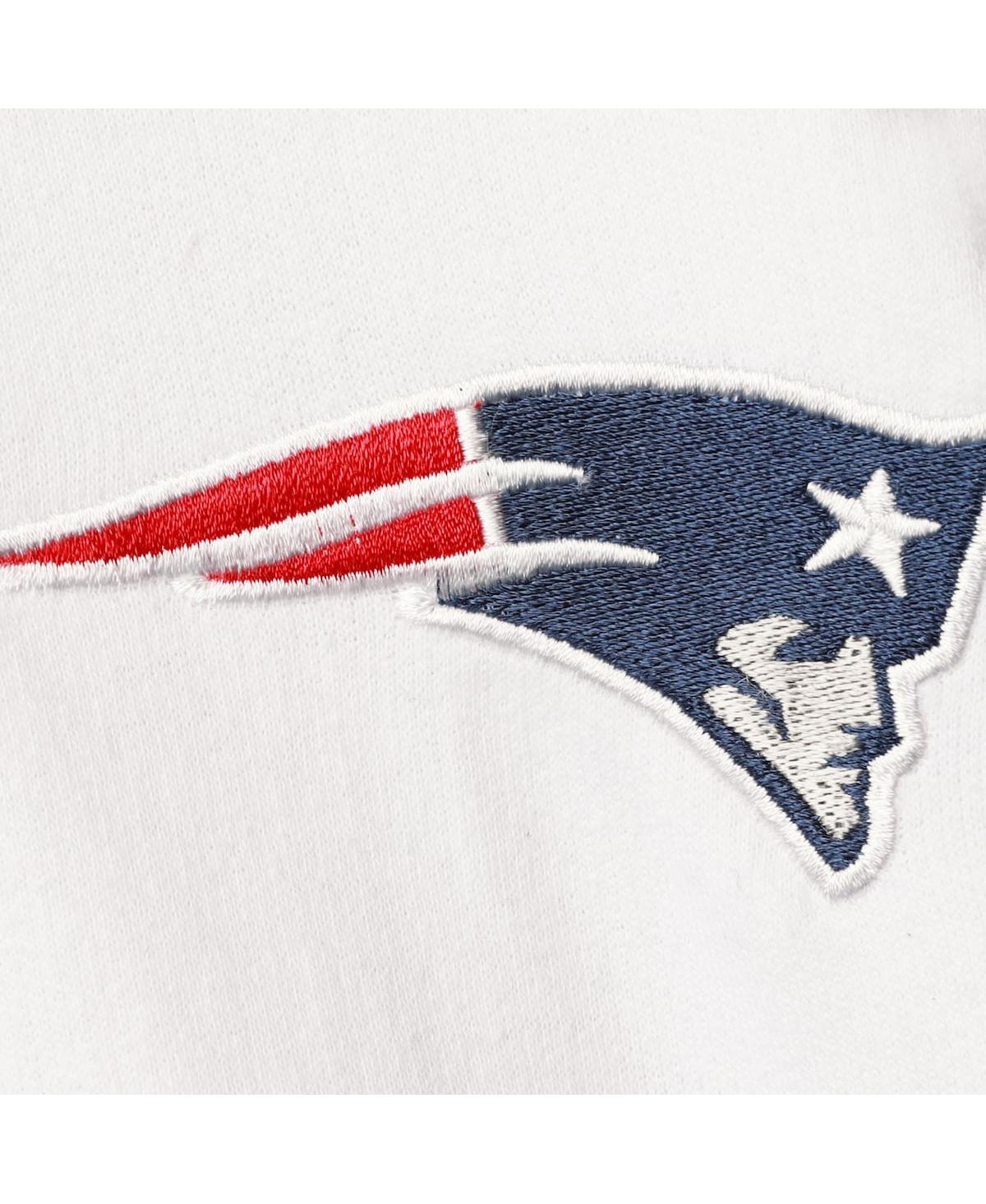 Men's Heather Gray New England Patriots Big and Tall Team Logo Pullover Hoodie - Heathered Gray