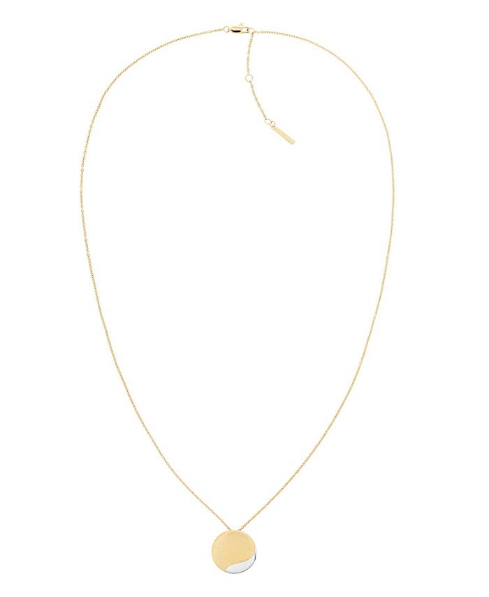 Calvin klein 2024 gold necklace