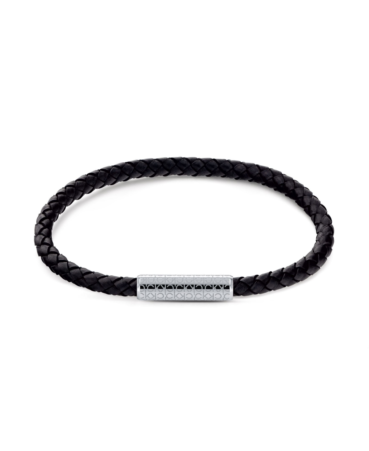 Calvin Klein Men's Tan Leather Bracelet