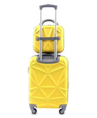 Gem 2-Pc. Carry-On Hardside Cosmetic Luggage Set