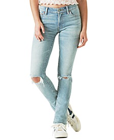 Mid-Rise Sweet Straight Jeans 