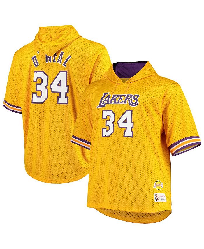 Men's Mitchell & Ness Purple Los Angeles Lakers Big & Tall
