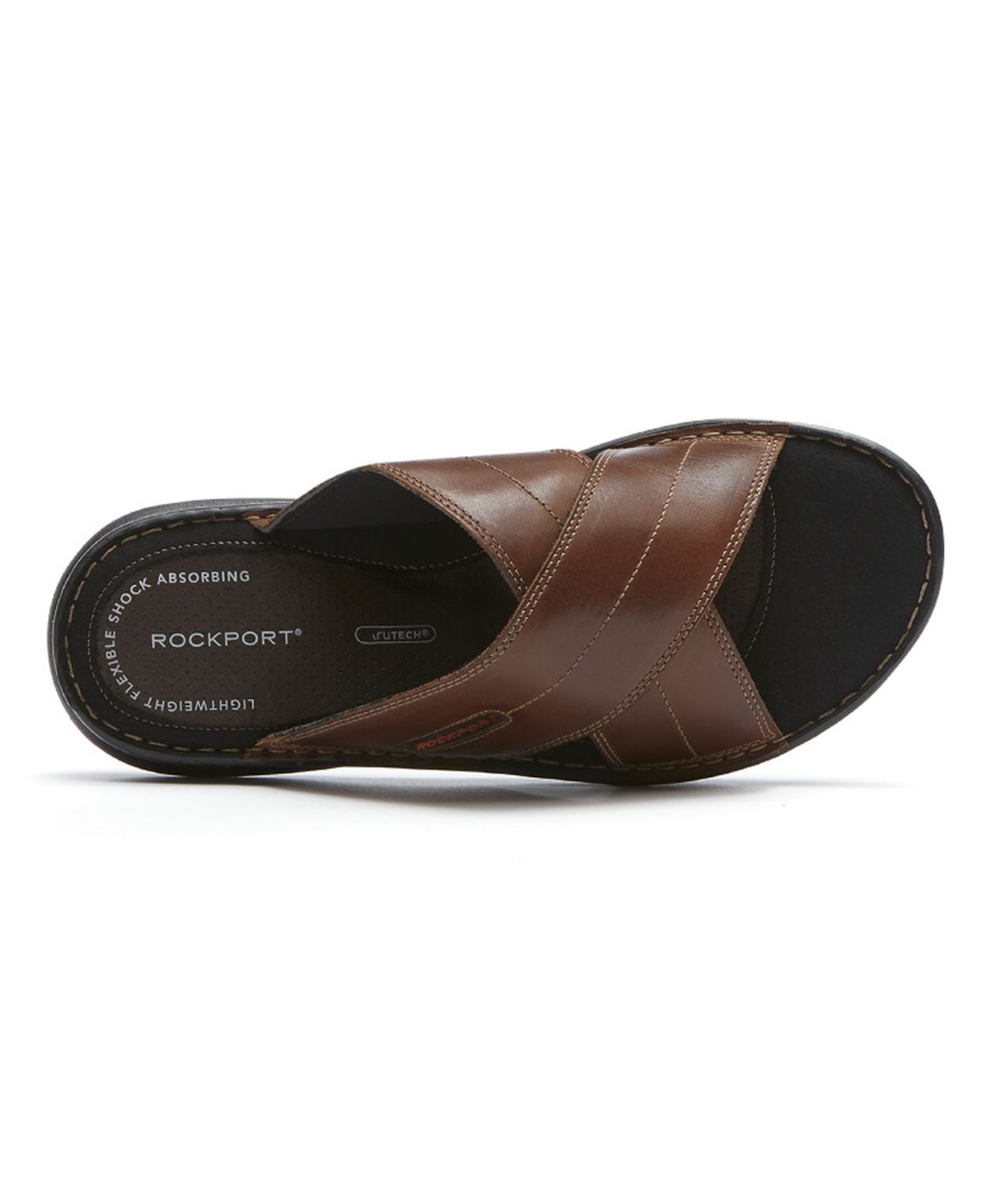 Мужские сандалии Rockport Darwyn Xband, цвет: Коричневый — фото 4