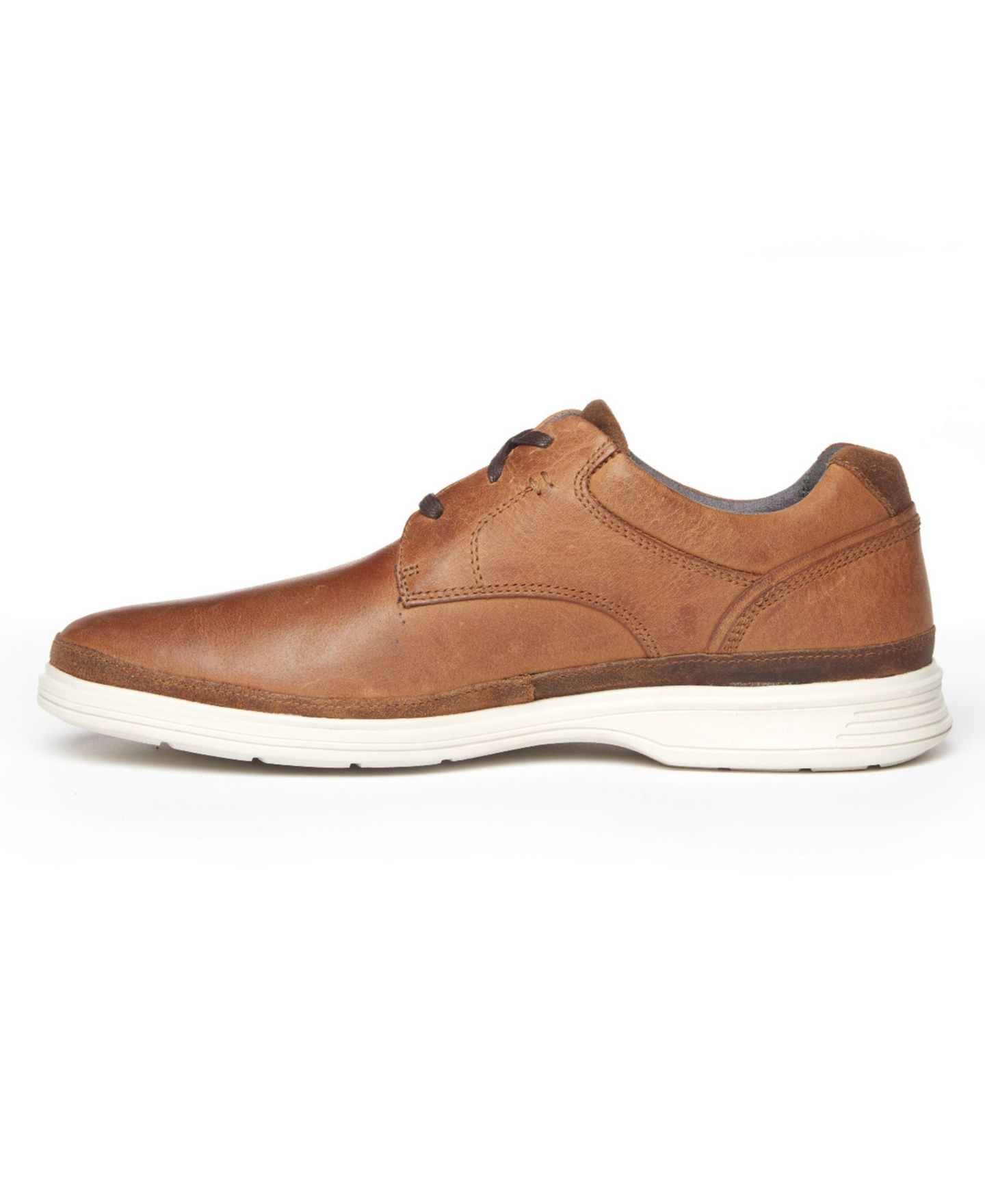 Мужские туфли Rockport Dressports 2 Go Pt Oxford, цвет: Карамельный — фото 5