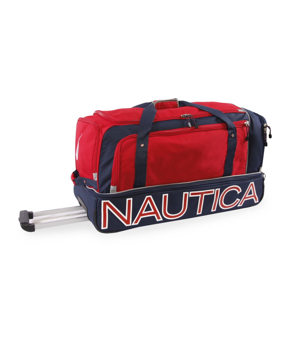 Submariner 30" Rolling Duffel - Red, Navy