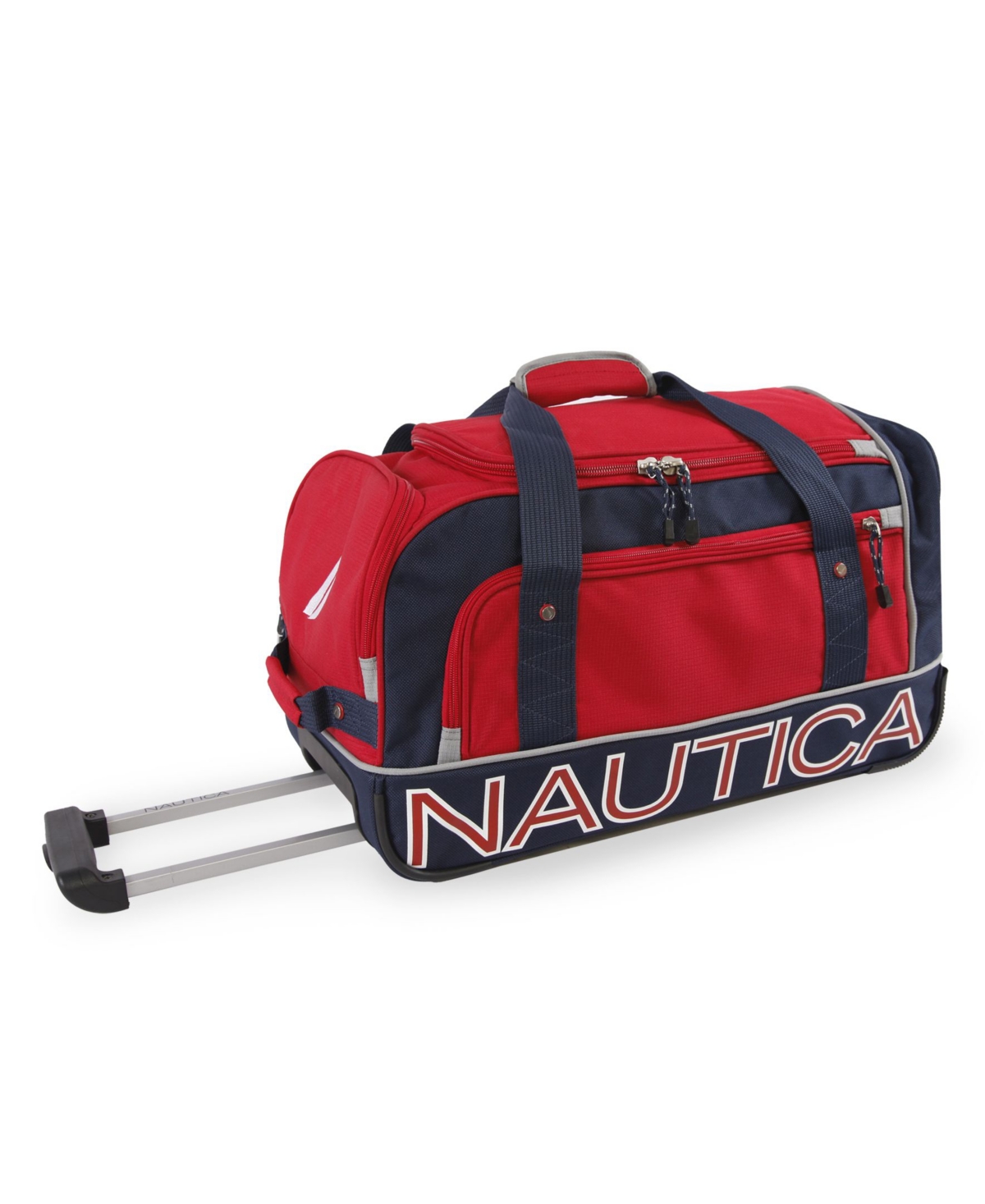 Submariner 22" Rolling Duffel - Red, Navy