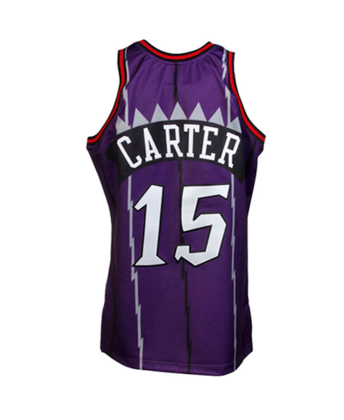 Men's Mitchell & Ness Vince Carter Toronto Raptors 1998-1999 Throwback Authentic Jersey -- Purple
