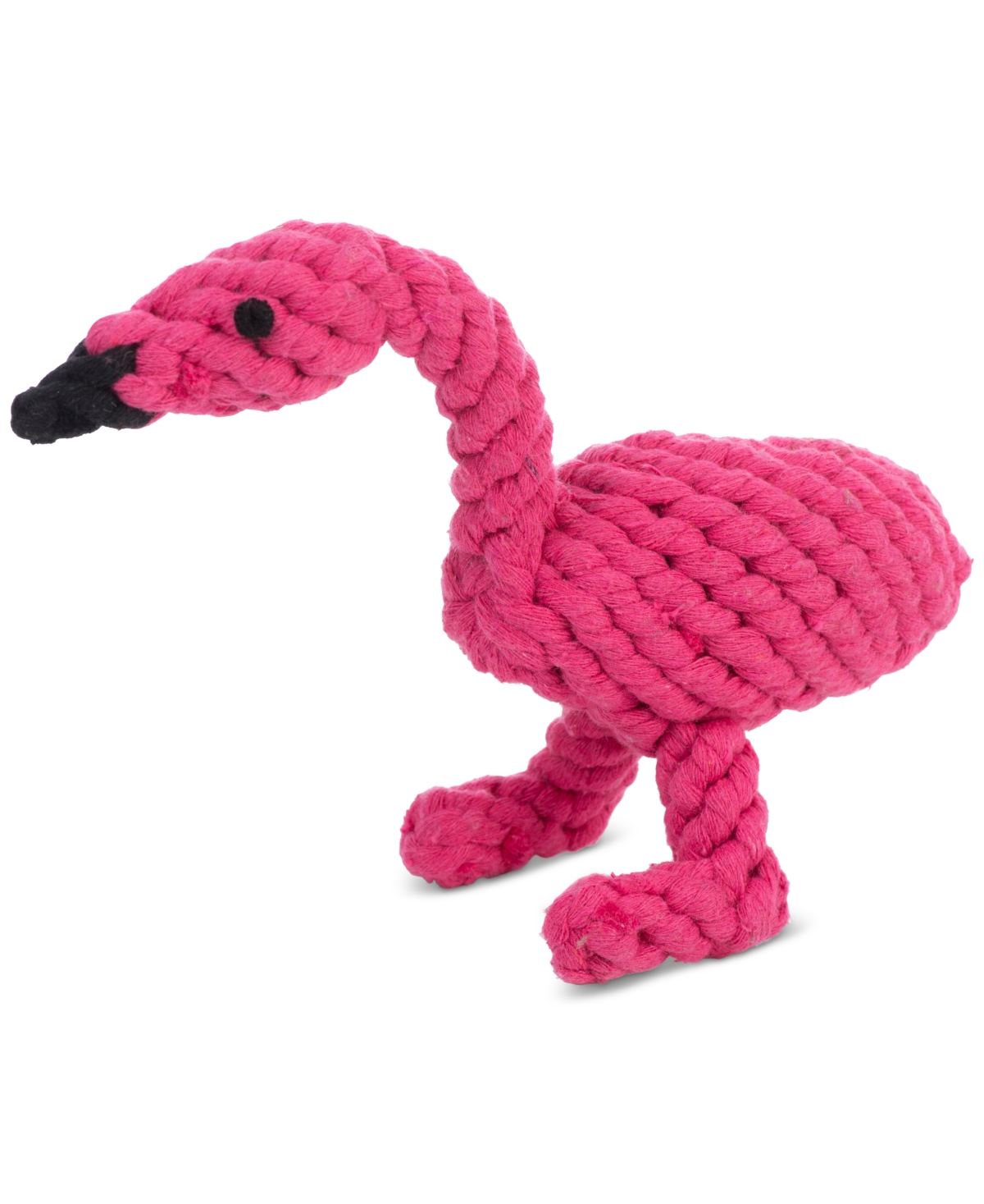Flamingo Rope Dog Toy - Pink