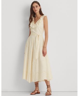 ralph lauren eyelet dress