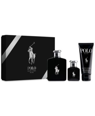 black polo cologne set