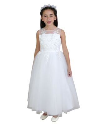 White Communion Dresses for Juniors