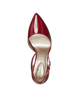 Women's Ginata D'Orsay Ankle Strap Pointed Toe Pumps