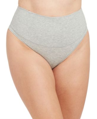 SPANX - Women's Cotton Comfort Thong Underwear 40052R