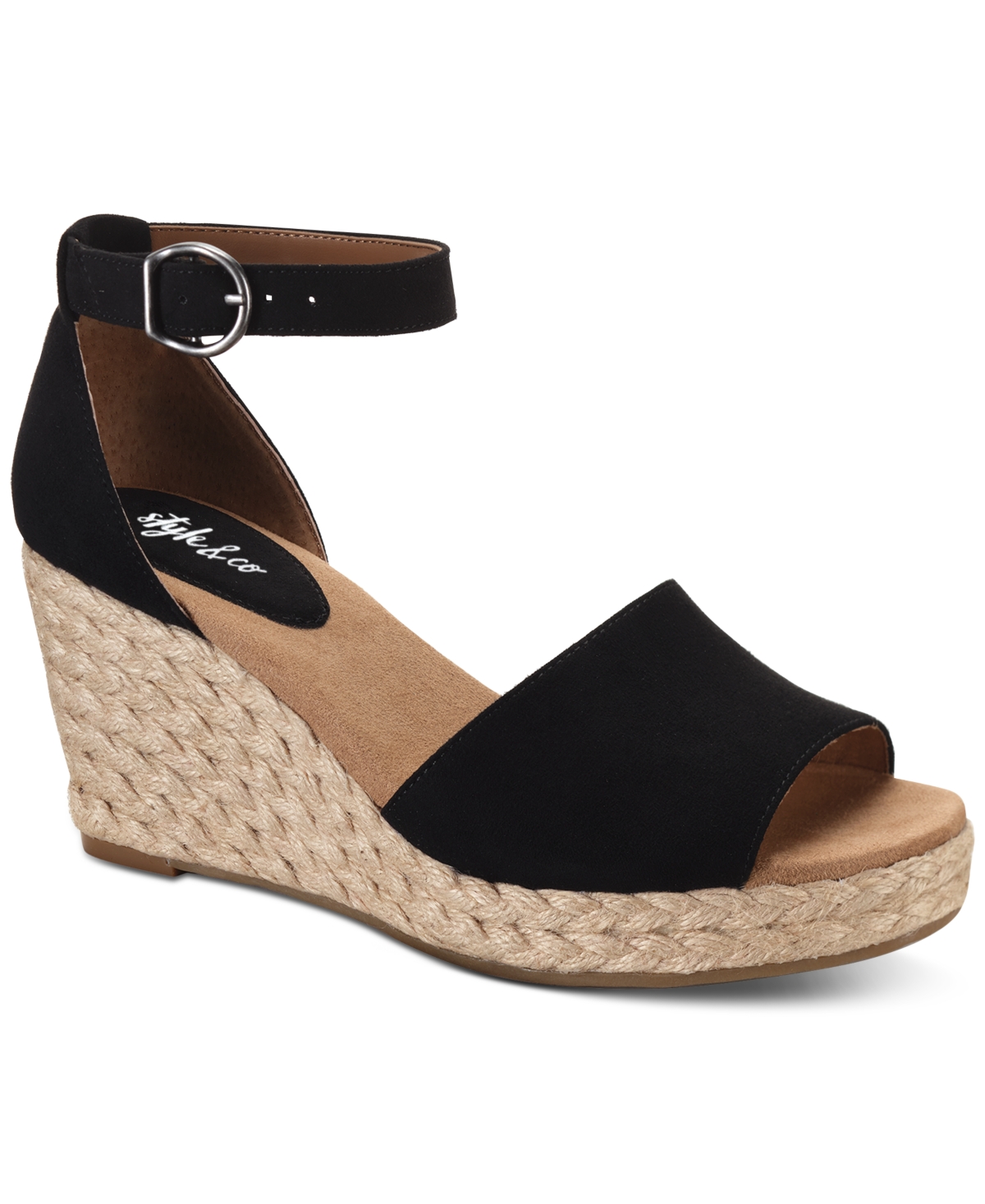 Macy's black new arrivals sandals