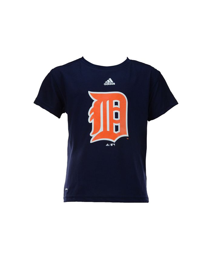 adidas Detroit Tigers Team Logo ClimaLite T-Shirt - Macy's