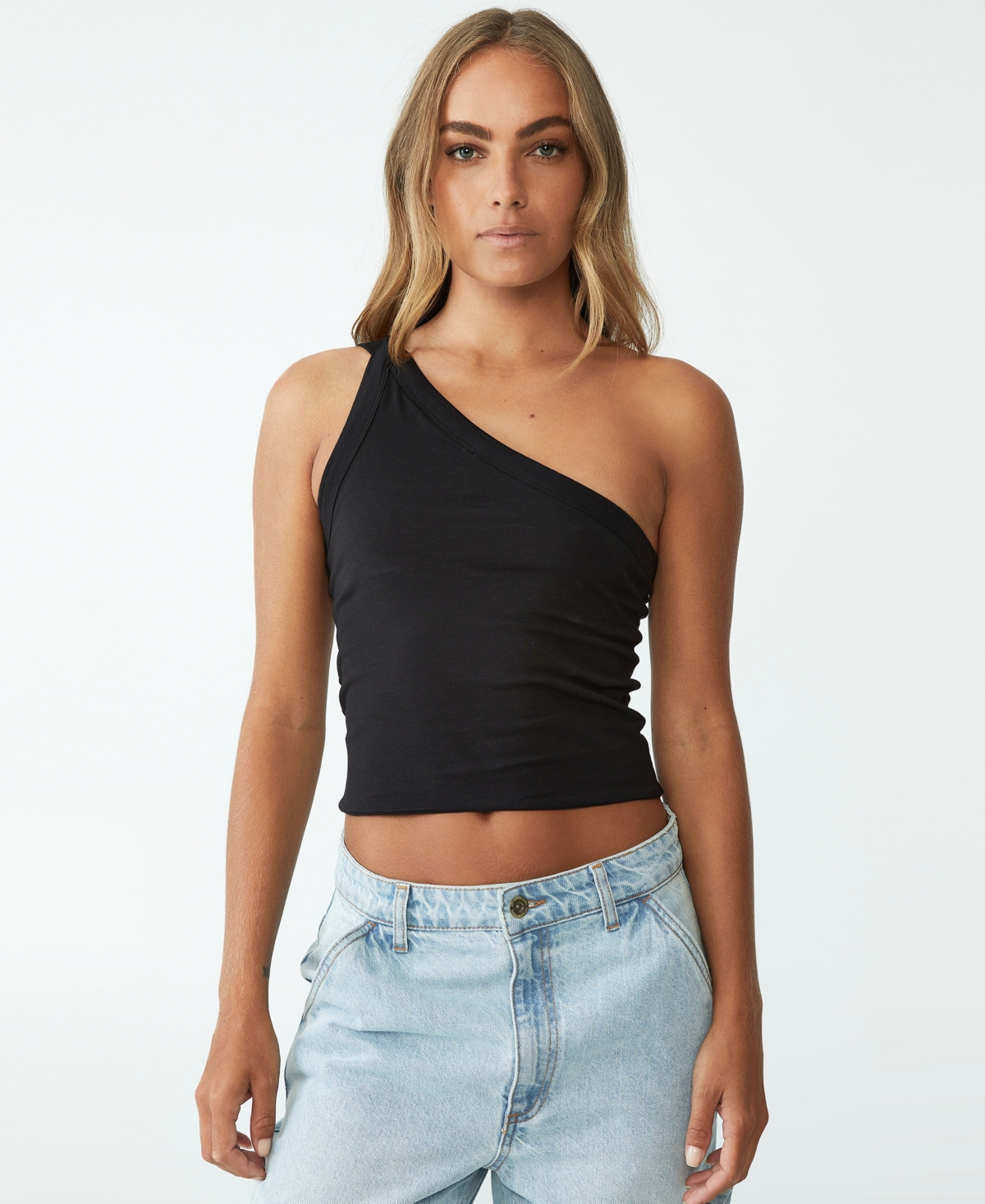 Cotton On Women's One Shoulder Cami Top