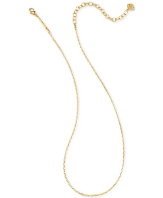 Kendra Scott - Lennon Chain Necklace, 15" + 3" extender