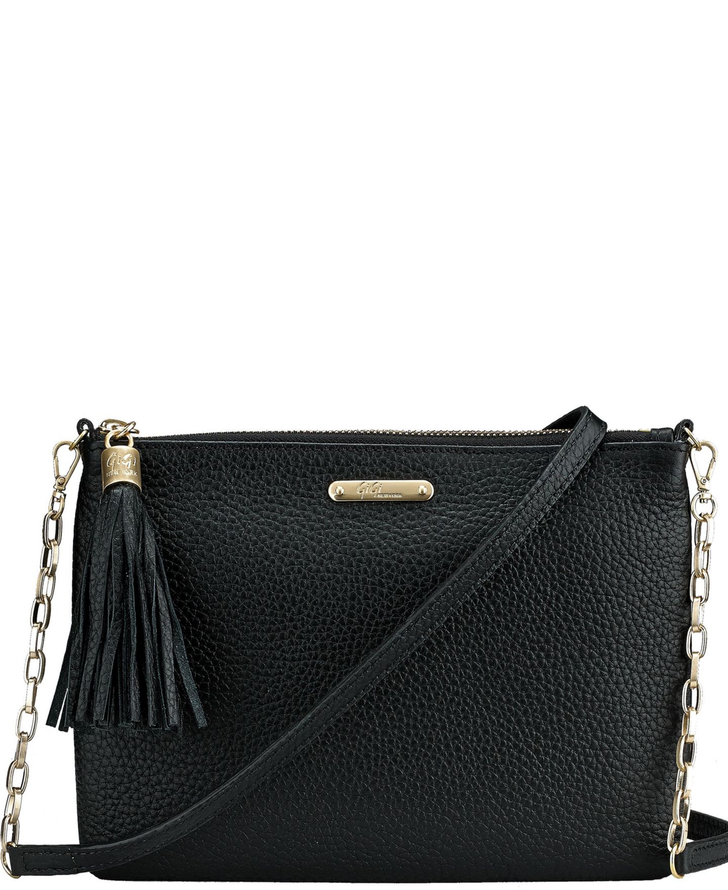 Женская сумка GiGi New York Chelsea Crossbody, цвет: Чёрный — фото 1