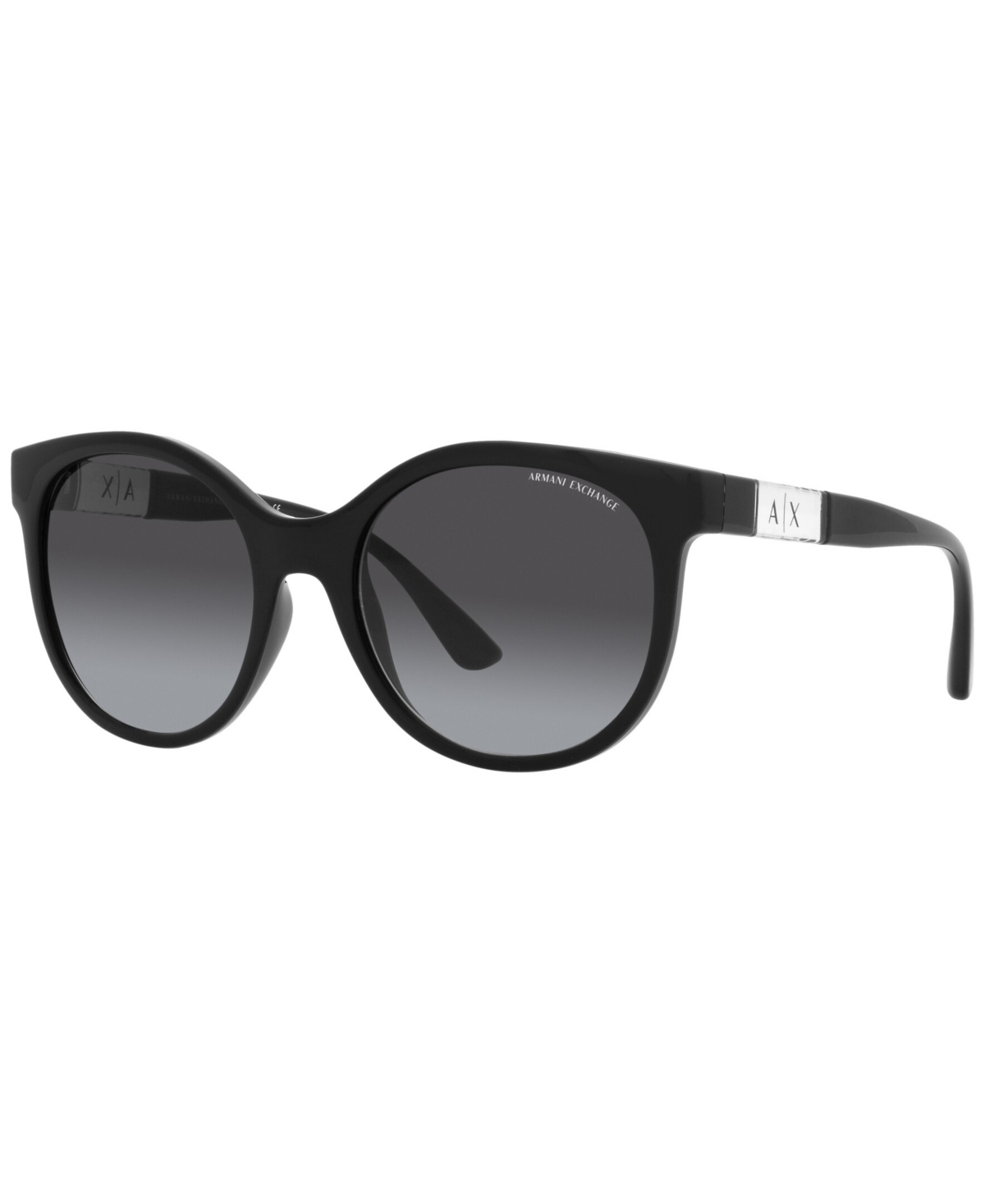 Ax Armani Exchange Women's Sunglasses, Ax4120s 54 In Shiny Black