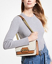 Michael Kors Signature Logo Handbags - Macy's