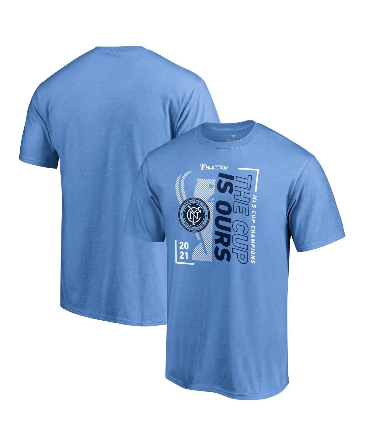 Men's Fanatics SkyNew York City Fc 2021 Mls Cup Champions Parade T-shirt - Blue