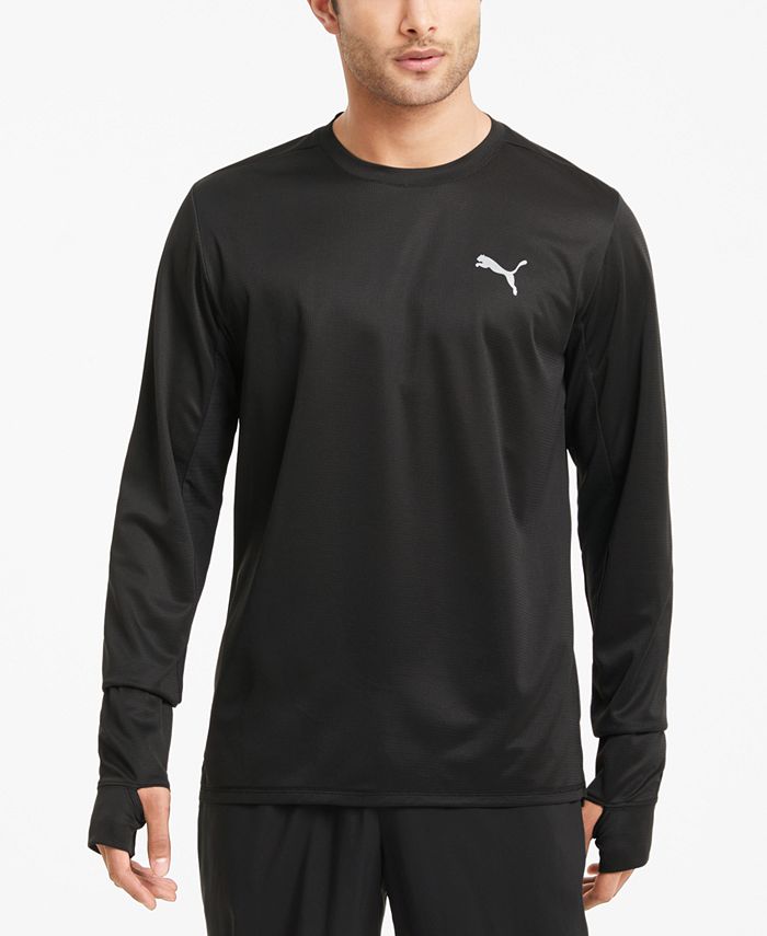 Puma Men's Run Favorite Moisture Wicking Long-Sleeve T-Shirt - Macy's