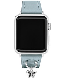 Blue Leather Apple Watch Band 38/41mm