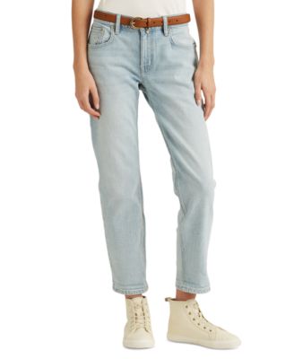 Lauren Ralph Lauren - Petite Mid Rise Comfort Stretch Jeans