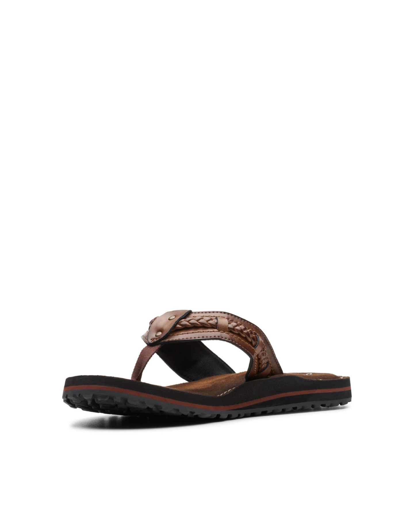 Женские сандалии Clarks Fenner Nerice Flip-Flops, цвет: Медовый — фото 9