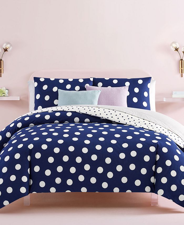kate spade new york Dots Mini Comforter Set & Reviews - Comforters: Fashion  - Bed & Bath - Macy's