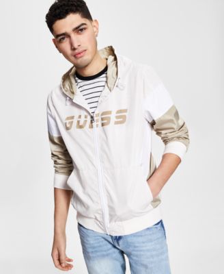 guess color block jacket