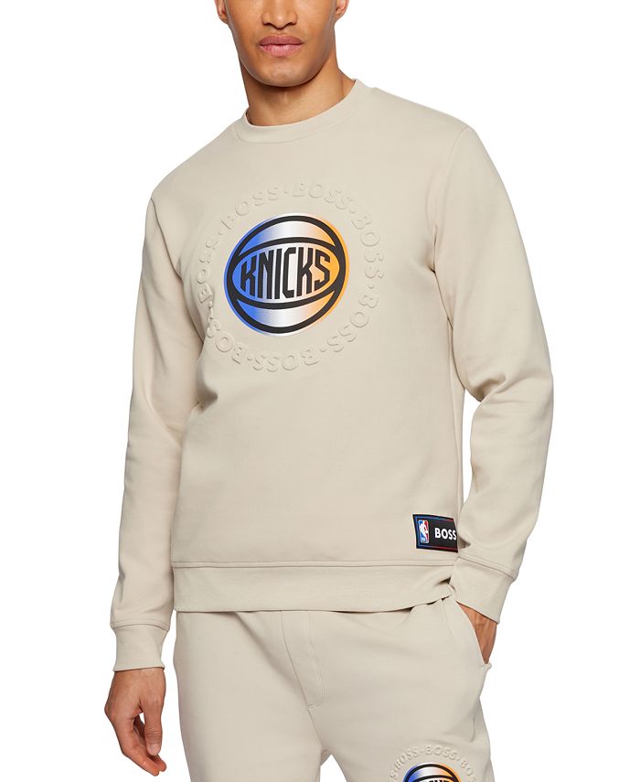 BOSS x NBA Knicks-print Hoodie - Farfetch