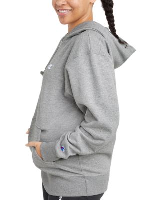 Womens gray hotsell champion hoodie