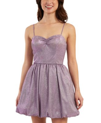 BCX Juniors' Bubble-Hem Fit \u0026 Flare 