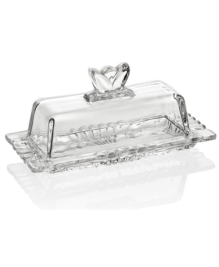 Bezrat Glass Butter Dish Macy's