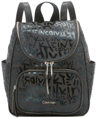 macy's calvin klein backpacks