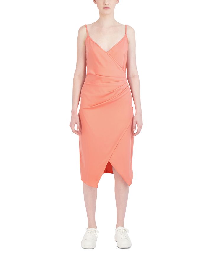 BCBGeneration V Neck Midi Dress Macy s